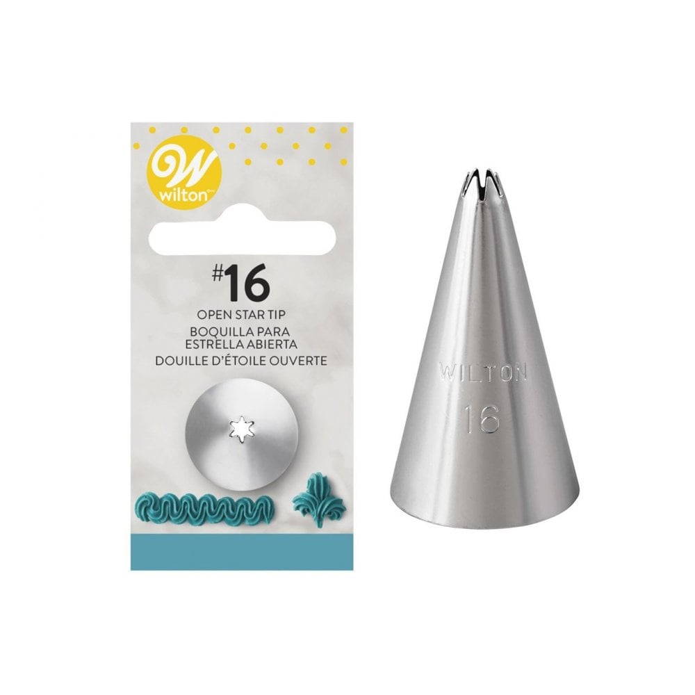 Wilton Nozzle - Open Star #16