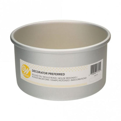 Wilton Round Extra Deep Cake Tin approx 7"x4"