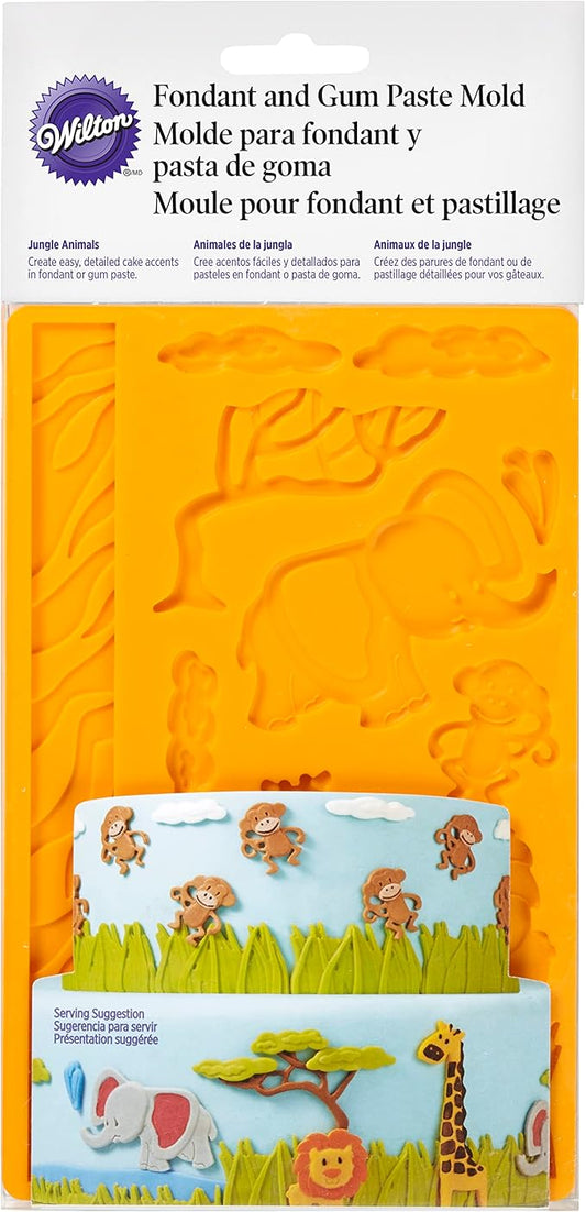 Wilton Fondant Mould - Jungle